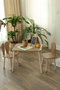 Hanah Home Bunny Two Chair Set - Marrón